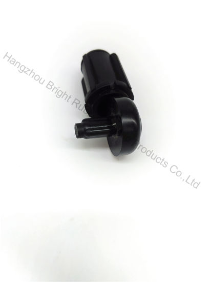 Balck塑料塞，具有高精度的螺杆